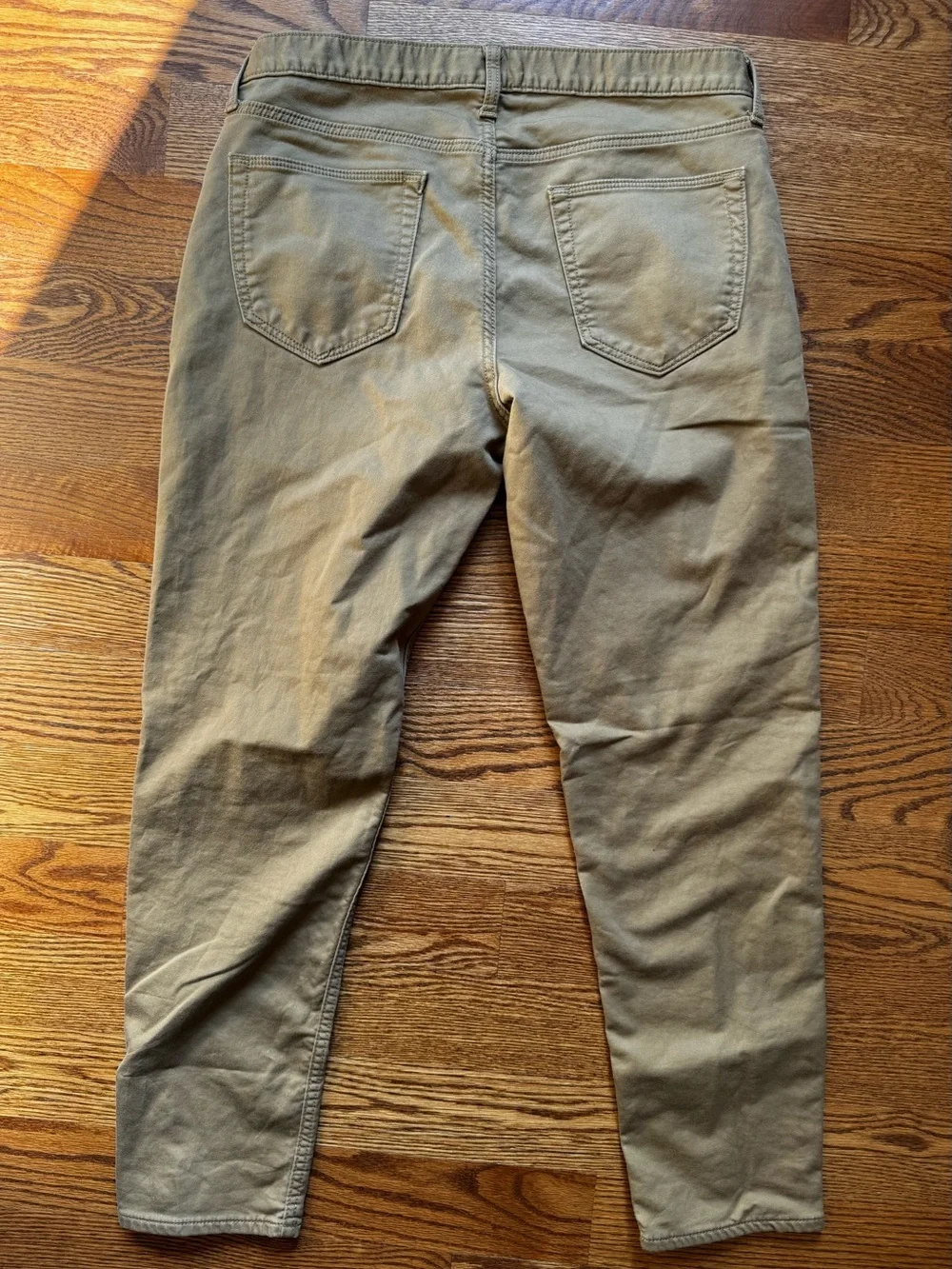 Banana Republic Men’s Travel Athletic Pants 34x32 Whiskey Brown Stretch